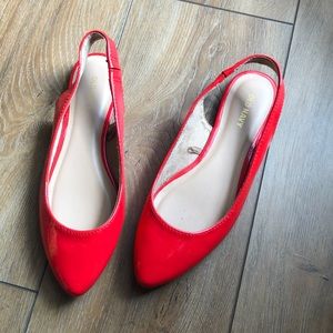 Old Navy sz 6 red dress shoes